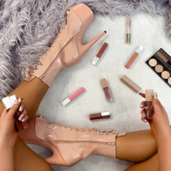 Hella Heels LipKit Open Toe 7inch Boots - Dream On -Clothing Store File 002 Edit e24309ca 506e 450c 9a9b 75056c4875d2