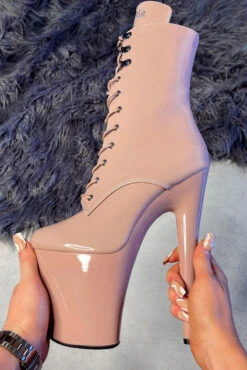 Hella Heels LipKit 8inch Boots - Boujee -Clothing Store File 011 Edit