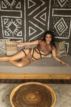 Paradise Chick Frankie Garter Shorts - Rust -Clothing Store Garter Short Rust 01 b87417b7 de98 46bd be3f 3813e29d70e7