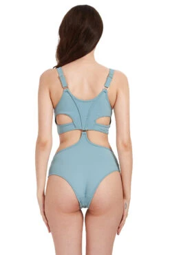 Hamade Activewear Neck Ring High Waisted Bottoms - Light Blue -Clothing Store HM0712 02 1c06426c 3110 4023 8a1d 109a8a1b40cc