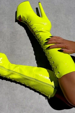 Hella Heels OH SNAP Knee High Open Toe Boots - 8inch -Clothing Store IMG 0027 f48bf4ad 41c6 40c7 8731 851747490b96