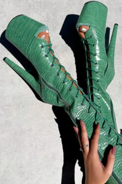 Hella Heels Killing Adam Open Toe Knee High Boots - 8inch -Clothing Store IMG 0154 736218d4 f354 4edf a7cb ba544908ef87