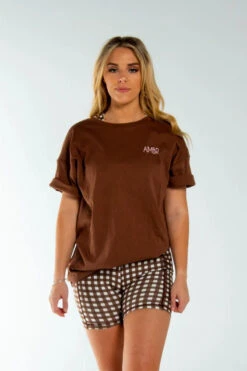 AMBR Designs Eco Biker Shorts - Gingham -Clothing Store IMG 0175 2 1500x a04e0a85 97f8 4319 8777 68732cd714ef