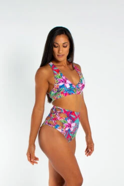 AMBR Designs Minx High Waist Shorts - Aloha -Clothing Store IMG 0436 3a62ee53 3c18 4e89 9c86 7acd213bdd4c