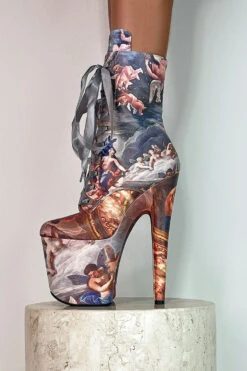 Hella Heels Renaissance 8inch Boots - Stairway To Heaven -Clothing Store IMG 42851 696969