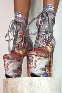 Hella Heels Renaissance 8inch Boots - Stairway To Heaven -Clothing Store IMG 4299 777777