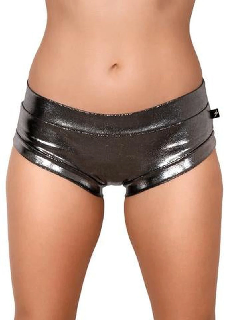 Cleo The Hurricane Hot Pants - Metallic Chrome 3 Cleo The Hurricane Hot Pants - Metallic Chrome