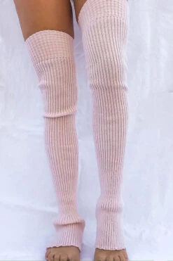 Lunalae Leg Warmers - Rose Pink -Clothing Store IMG 6444