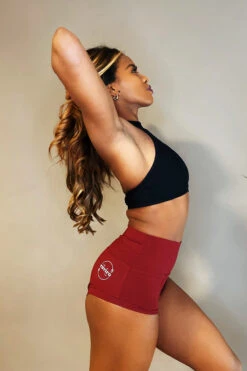 The Enviro Co. Smoove Shorts - Wine -Clothing Store IMG 8088