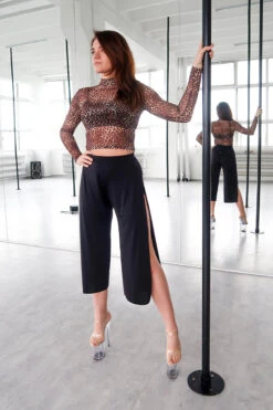 REV ACTIV Sensual Flow Pants (with Leg Slit) - Black -Clothing Store IMG 8211 1 51343bc0 bbc3 402c a7cd 6960eea3ee60