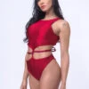 Sorte Infinity Bodysuit - Reversible Poppy Red