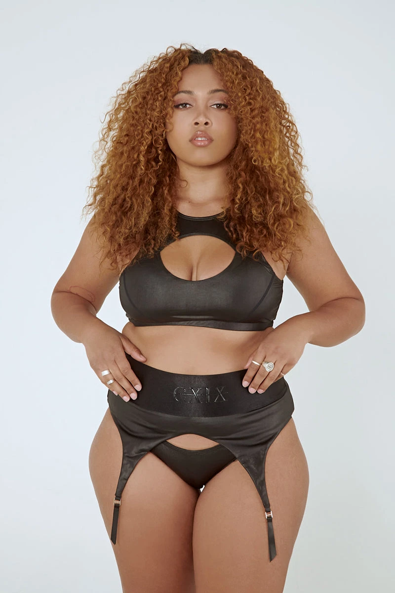 CXIX Snatched Garter Bottoms - Black - Image 3