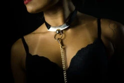 Rolling Choker Harness - Black -Clothing Store Isis Rolling 13