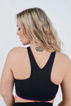 RAD Lover Reversible Top - Hot Pink/Black -Clothing Store KOS 3493