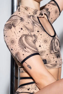 RAD Constellations Hoku Top - Sand -Clothing Store KXH26756