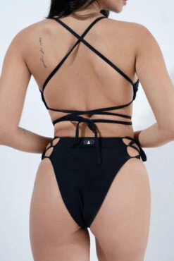 RAD Tie Me Up Shorts - Black -Clothing Store KXT42091