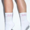 RAD Socks - Pink Lurex -Clothing Store KXT49426 Edit