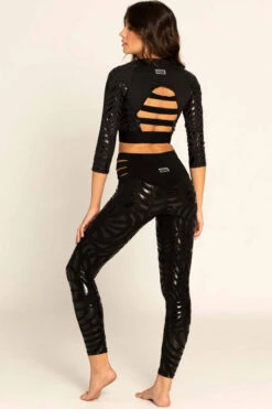 Paradise Chick Superhero Series Extra Sticky Leggings - Aztec -Clothing Store LEGGINGSEXTRASTICKYSUPERHEROAZTEC3