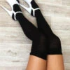 Lunalae Thigh High Socks - Black