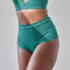 Lunalae High Waist Shorts - Recycled Emerald 2 Lunalae High Waist Shorts - Recycled Emerald -Clothing Store Luna Lae 07 0415