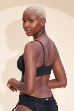 Lunalae Cleo Top - Recycled Black -Clothing Store Luna Lae 23 1255