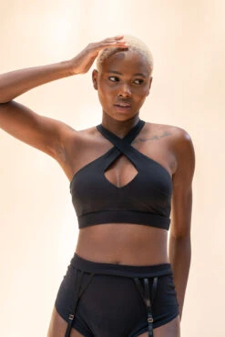 Lunalae Roxy Top - Recycled Black -Clothing Store LunaLae 22 1177