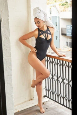 Lunalae Scarlett Bodysuit - Recycled Black 10 Lunalae Scarlett Bodysuit - Recycled Black -Clothing Store LunaPolewear 049websize 1800x1800 d9dbdb56 d772 46ca b02b 1410e33245b1