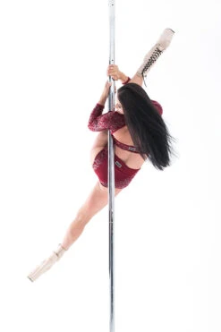 Paradise Chick Superhero Series Ultra Grip Crop Top - Cherry Leopard -Clothing Store MG 1902 copy