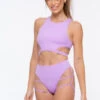 Nona Perkasa Night Jasmine Bottoms - Mauve -Clothing Store NightJasMauve01 1