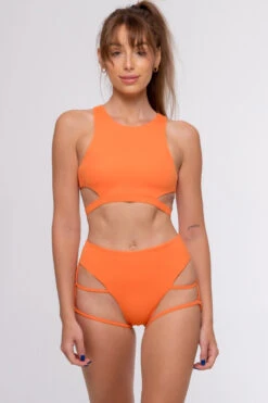 Nona Perkasa Night Jasmine Bottoms - Salmon 8 Nona Perkasa Night Jasmine Bottoms - Salmon -Clothing Store NightJasmineSalmon01