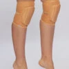 Queen Grippy Kneepads - Caramel -Clothing Store NudeCaramelGrip2