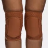Queen Grippy Kneepads - Mocha 1 Queen Grippy Kneepads - Mocha -Clothing Store NudeMochaGrip2