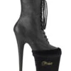 Pleaser USA Shoe Protectors - Black Velvet -Clothing Store PleaserUSAShoeProtectors BlackVelvet