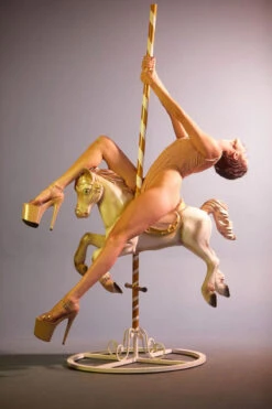 Rolling Pony Bodysuit - Rosé Sparkle -Clothing Store Ponei47