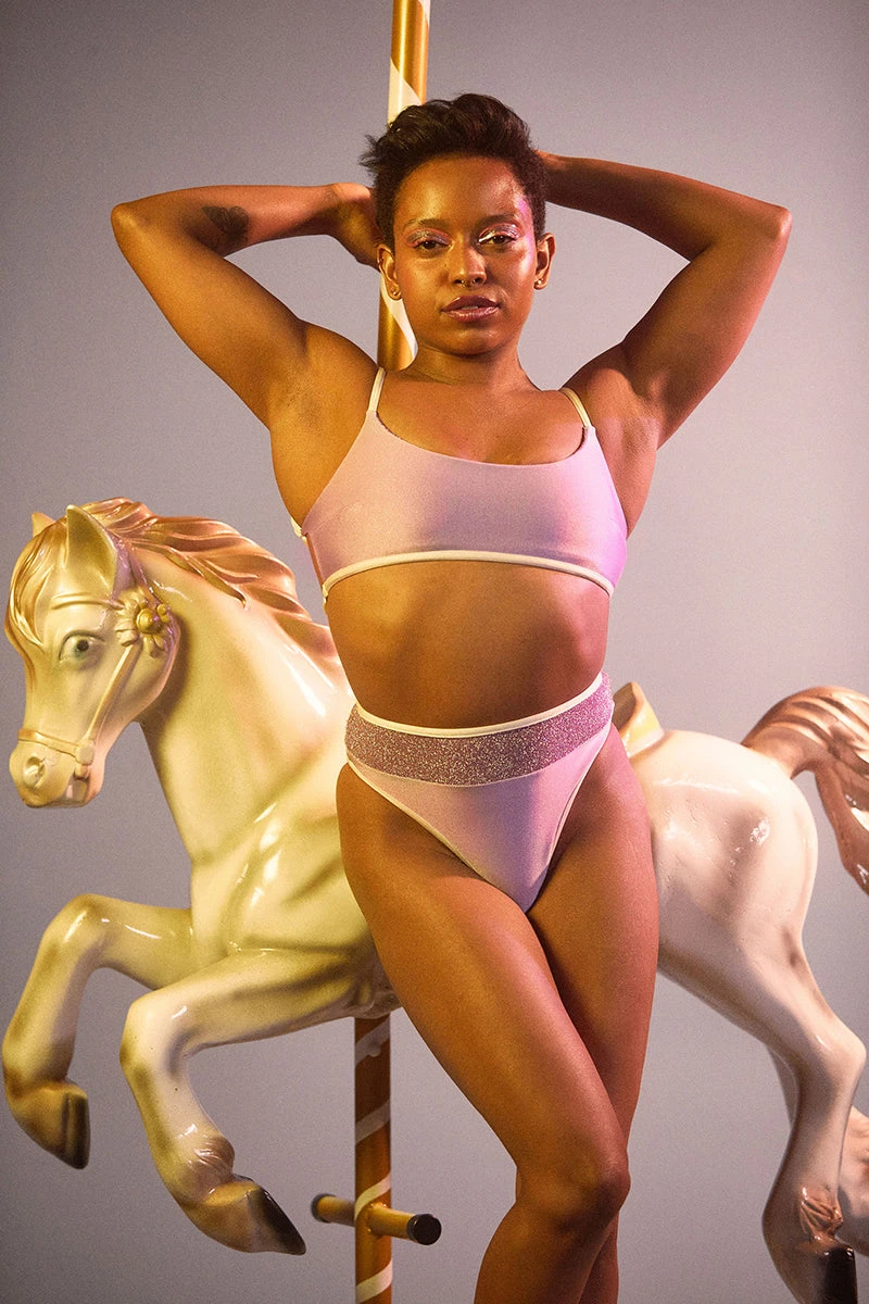 Rolling Vento Pony Reversible Bottoms - Pastel 5 Rolling Vento Pony Reversible Bottoms - Pastel - Image 3
