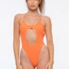 Nona Perkasa Queen Of The Night Bodysuit - Salmon -Clothing Store QOTNBodySalmon01