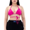 MÆD Bikini Top - Matte Pink -Clothing Store RIMG3862Fi