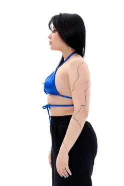 MÆD Bikini Top - Glam Blue -Clothing Store RIMG3920Fi