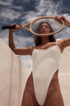 Rolling KI Bodysuit - Ribbed Off-White -Clothing Store RollingGABI 1171