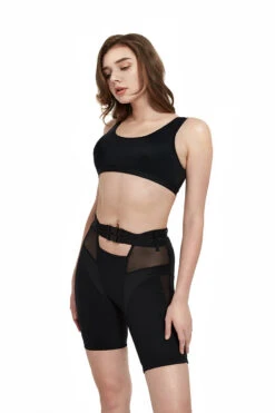 Hamade Activewear Buckle Cycling Shorts - Black 18 Hamade Activewear Buckle Cycling Shorts - Black -Clothing Store SS05 1