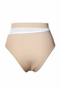Hamade Activewear High Cut Bottoms - Beige -Clothing Store SS23 14