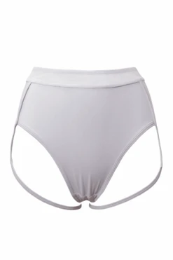 Hamade Activewear Mesh-side Garter Bottoms - Light Grey -Clothing Store SS23 27 1