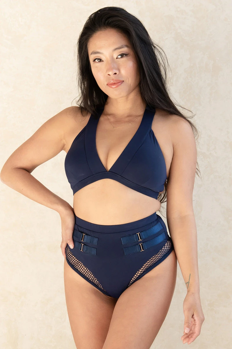 Tatiana Activewear Isla Top - Navy 3 Tatiana Activewear Isla Top - Navy
