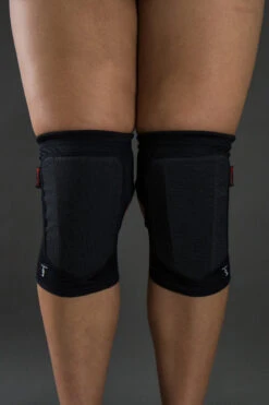 Tatiana Active Ultimate Kneepads - Black -Clothing Store TatianaActive UltimateBlackTechnicalPoleDanceKneePad 4381