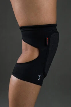 Tatiana Active Ultimate Kneepads - Black -Clothing Store TatianaActive UltimateBlackTechnicalPoleDanceKneePad 4397