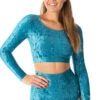 Dragonfly Pavi Crop Top - Velvet Turquoise -Clothing Store Turq 2 1800x1800 0e2d963e e64f 43b8 88b1 24cb2510357b