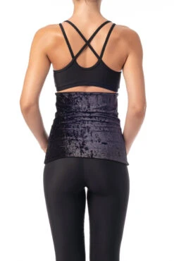 Dragonfly Back Warmer - Velvet Black -Clothing Store VelvetBackWarmerBlack3