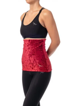 Dragonfly Back Warmer - Velvet Red -Clothing Store VelvetBackwarmerRed2