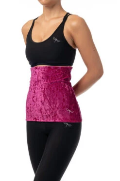 Dragonfly Back Warmer - Velvet Ruby -Clothing Store VelvetBackwarmerRuby2