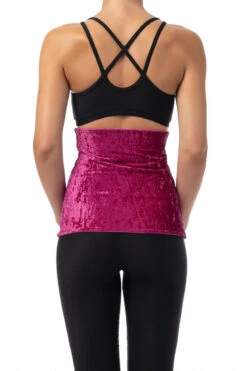 Dragonfly Back Warmer - Velvet Ruby -Clothing Store VelvetBackwarmerRuby3